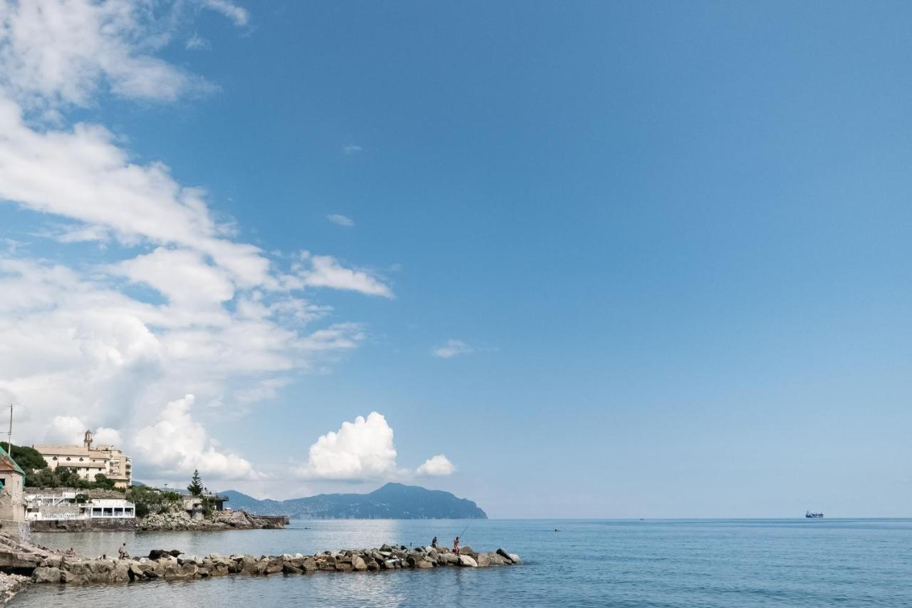 ジェノヴァSea Loft Quinto - A Due Passi Dal Mareアパートメント エクステリア 写真